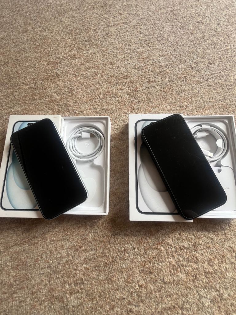 iPhone 15s x2 UNLOCKED 