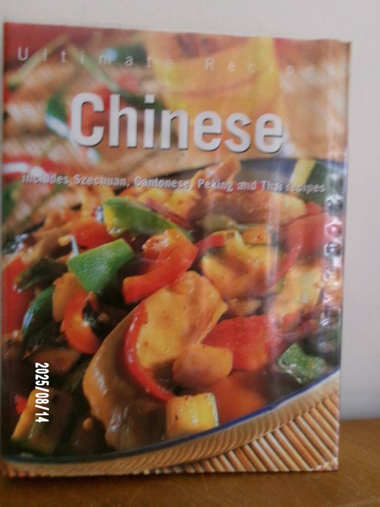 CHINESE ULTIMATE RECIPES HARD BACK COOKERY BOOK