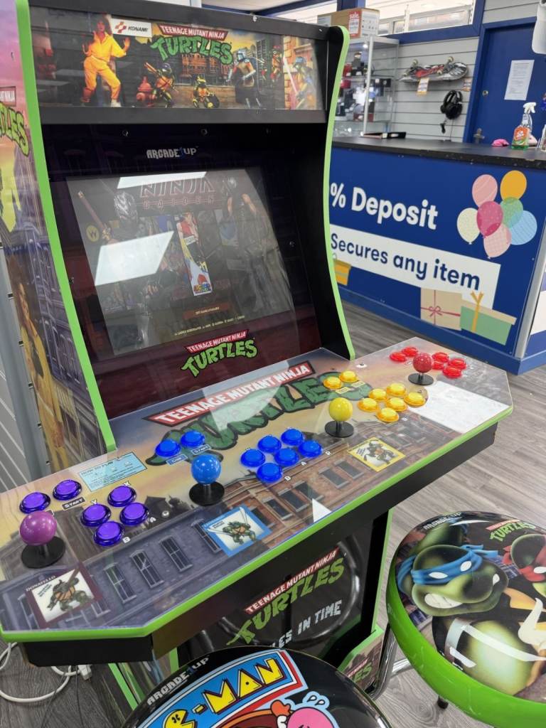 TMNT ARCADE MACHINES 