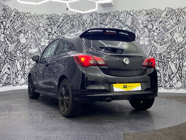 2018 Vauxhall Corsa 1.4i Turbo Black Edition Hatchback 3dr Petrol Manual Euro 6 (s/s) (150 ps) Ha...