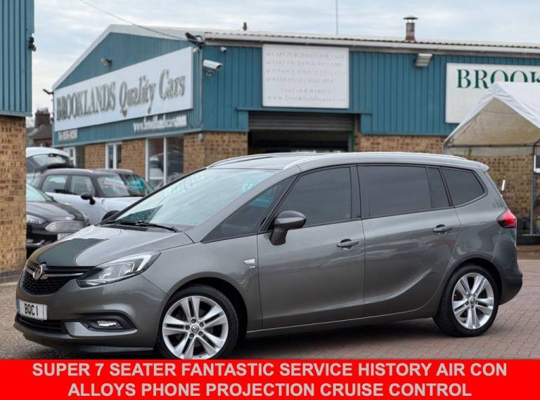 2017 Vauxhall Zafira Tourer 1.4i Turbo SRi MPV Cosmic Grey Petrol Manual Euro 6 (140 ps) MPV Petr...
