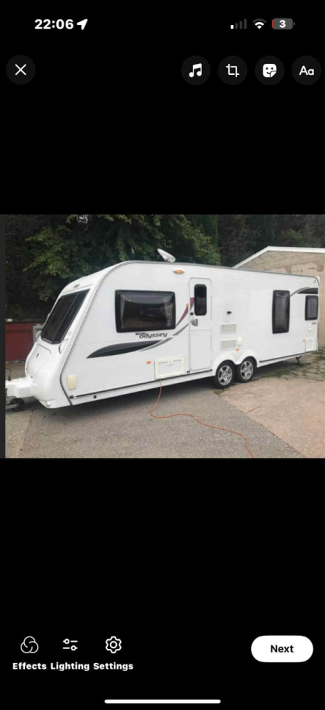 Elddis odyssey 634 caravan 