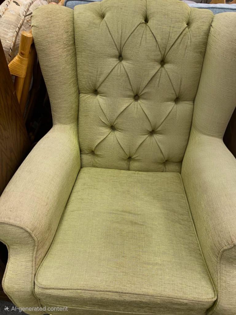 Excellent condition wing chair