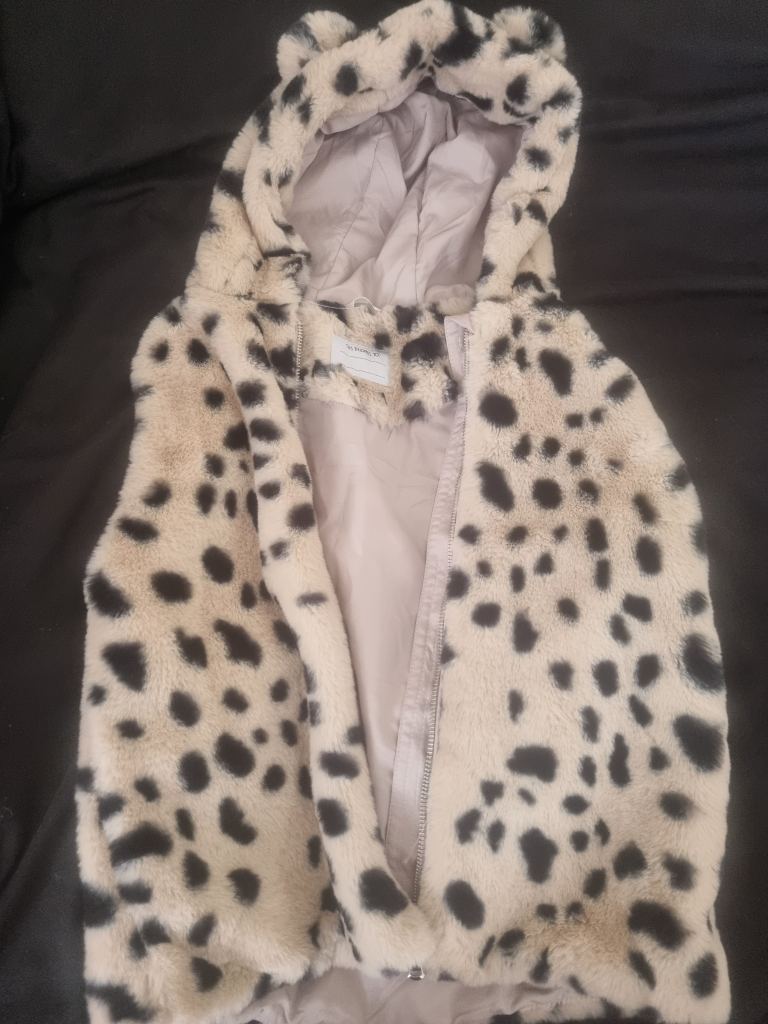 Brand new leopard print coat 