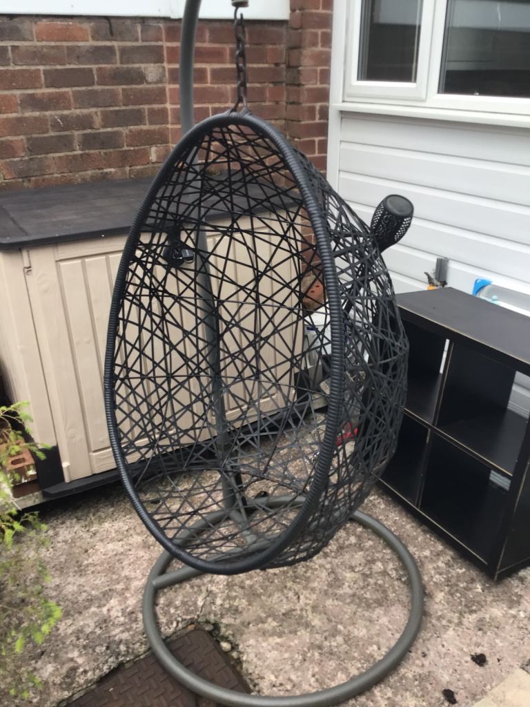 Garden swing basket chair 