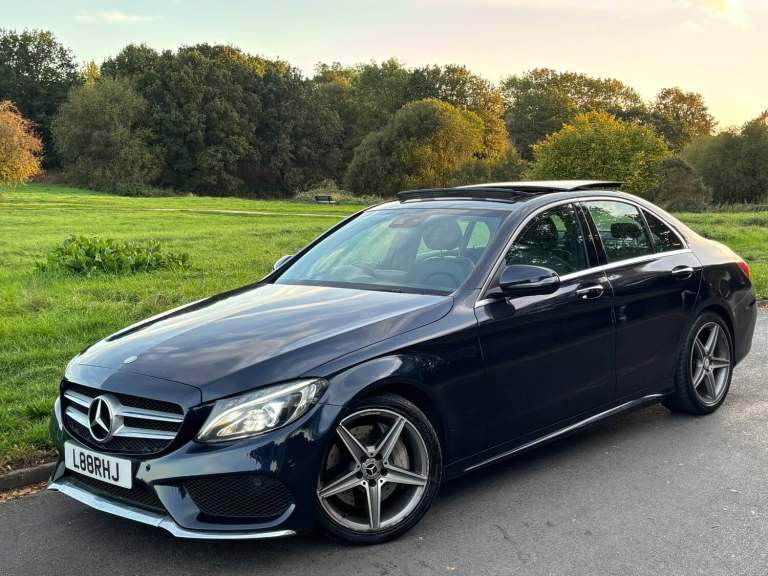 2016 Mercedes-Benz C Class C300h AMG Line Premium Plus 4dr Auto £20 Tax SALOON Diesel/Electric Hy...