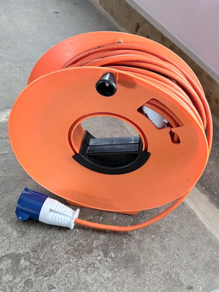 Electrical reel and cable