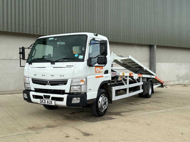 2021 Mitsubishi Fuso Canter Transporter & 2022 Woodford Enclosed Trailer 1 Owner