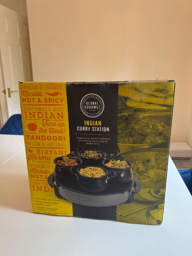 Food Warmer Indian Curry Station - Brand New in Box