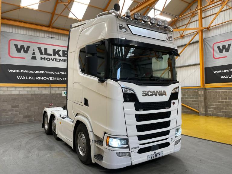 SCANIA S580 V8 *EURO 6* NEW GENERATION HIGHLINE 6X2 TRACTOR UNIT - 2017 - V8 HTF