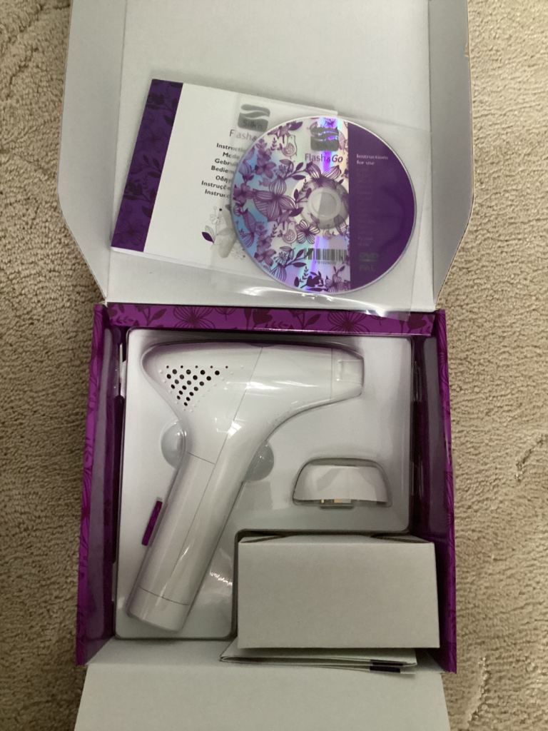 Silk’n Flash and Go permanent hair removal system brand new never been used