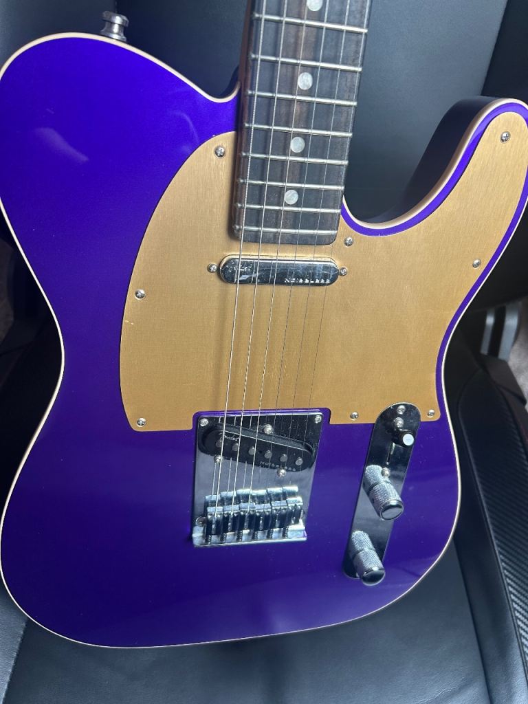 Exclusive Limited Edition Fender FSR American Ultra Telecaster in Plum Metallic