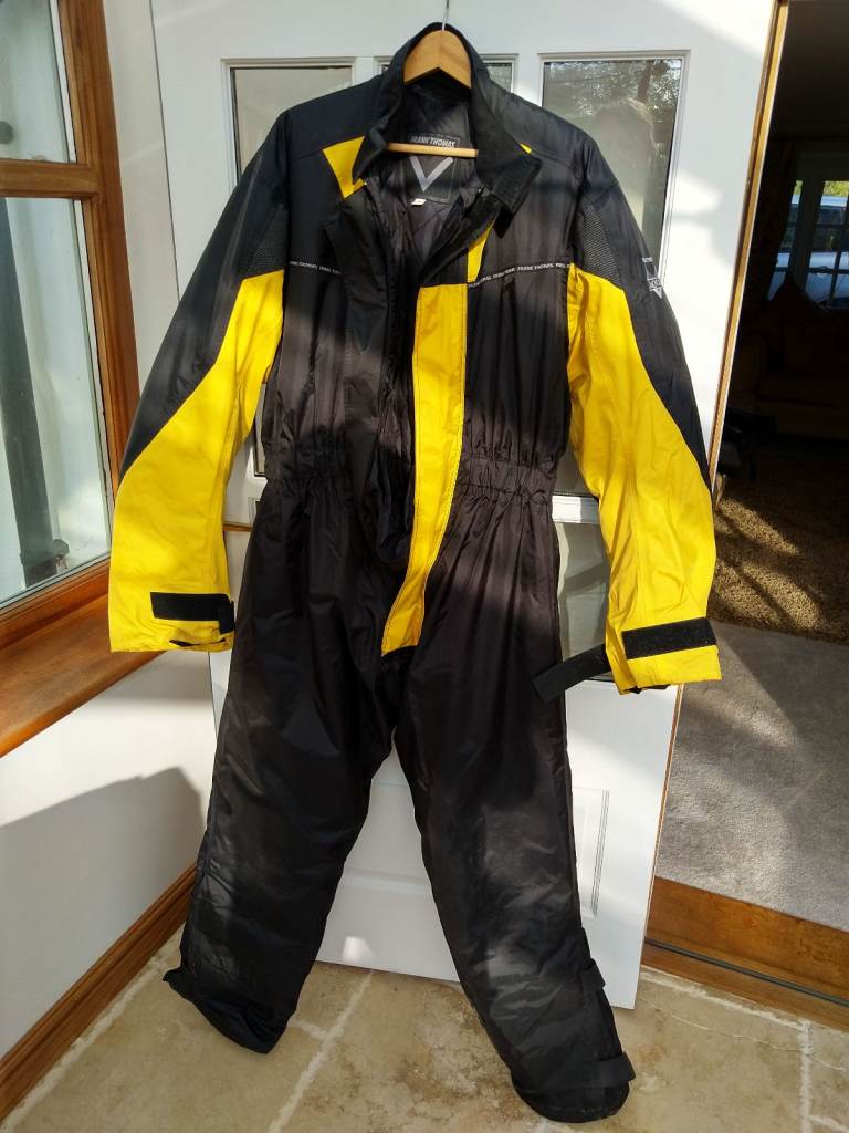 Waterproof Frank Thomas Motorcycling Oversuit with Quilted Lining