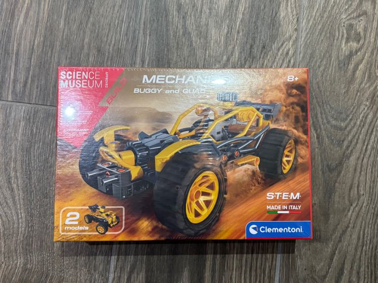 Clementoni Mechanics Buggy and Quad STEM Kit – New