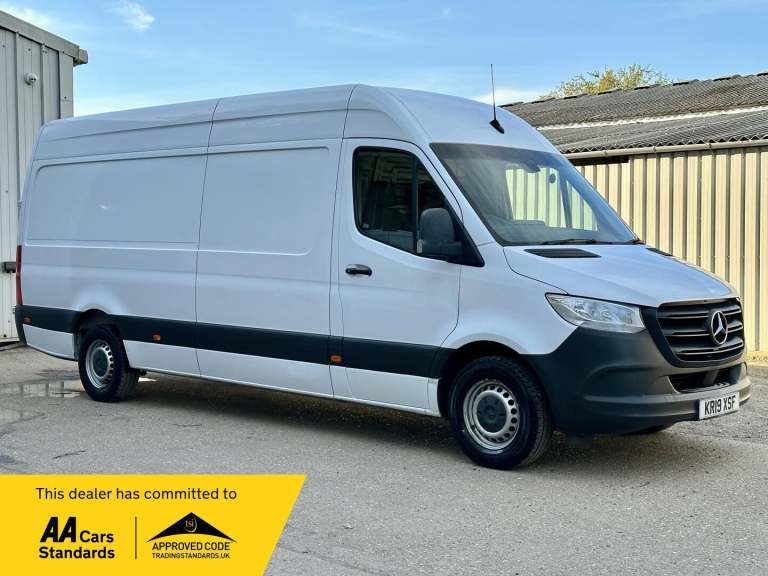 2019 Mercedes-Benz Sprinter 3.5t H2 Van PANEL VAN DIESEL Manual