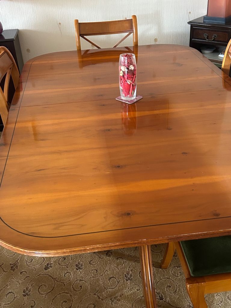John Lewis table + 8 chairs 