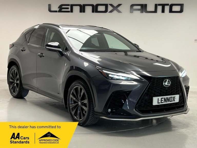  Lexus NX 2.5 450h+ 18.1kWh F Sport E-CVT 4WD Euro 6 (s/s) 5dr Petrol/Electric Hybrid Automatic