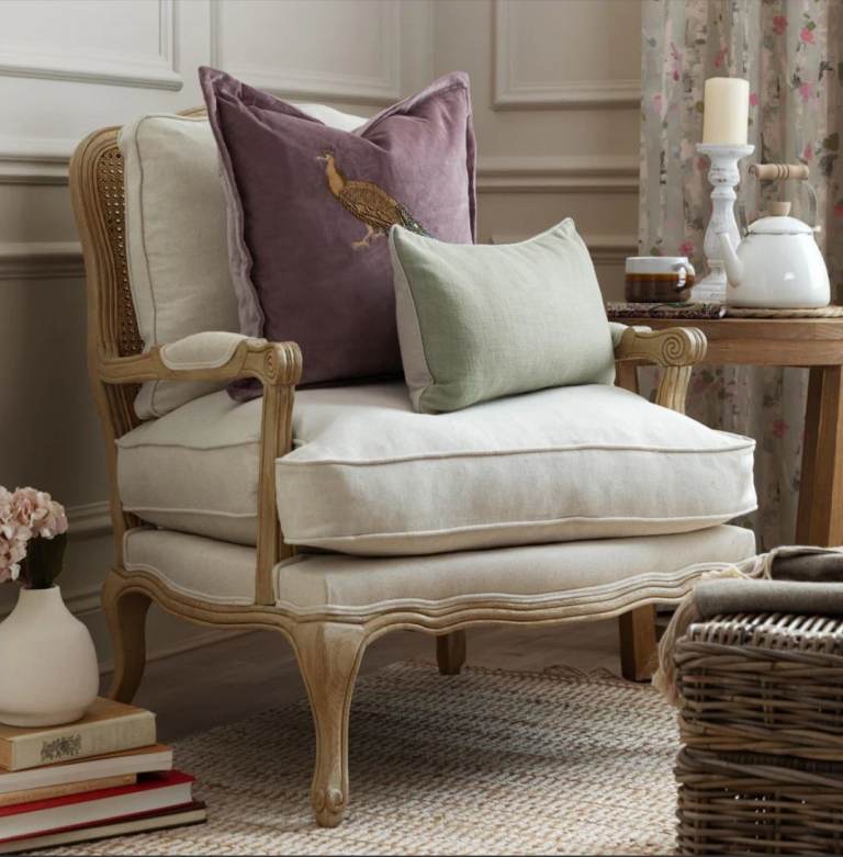 Voyage Maison Florence Chair Oak Brand New RRP £750