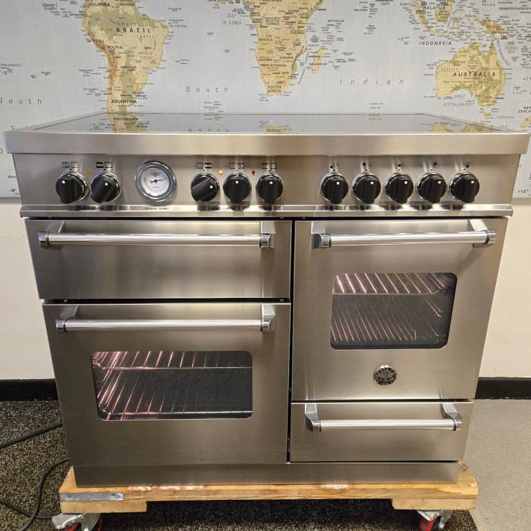 Bertazzoni Master 100 Induction Range Cooker in Stainless Steel 100cm
