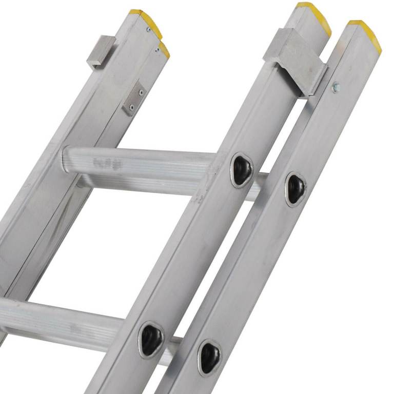 Aluminium ladder 18 rung double 