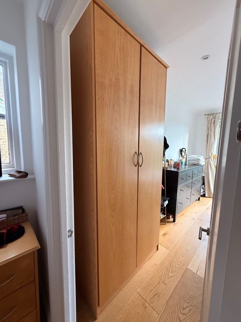 Wooden Wardrobe – Solid & Sturdy 