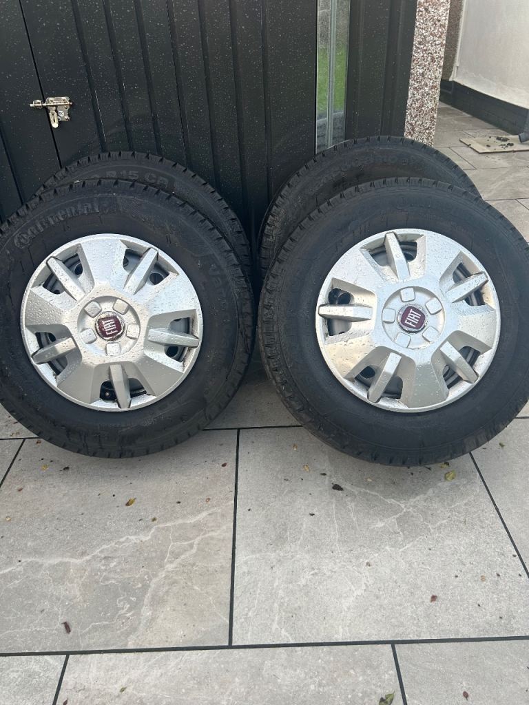 Fiat Ducato motorhome wheels 215/70 R15 CP 
