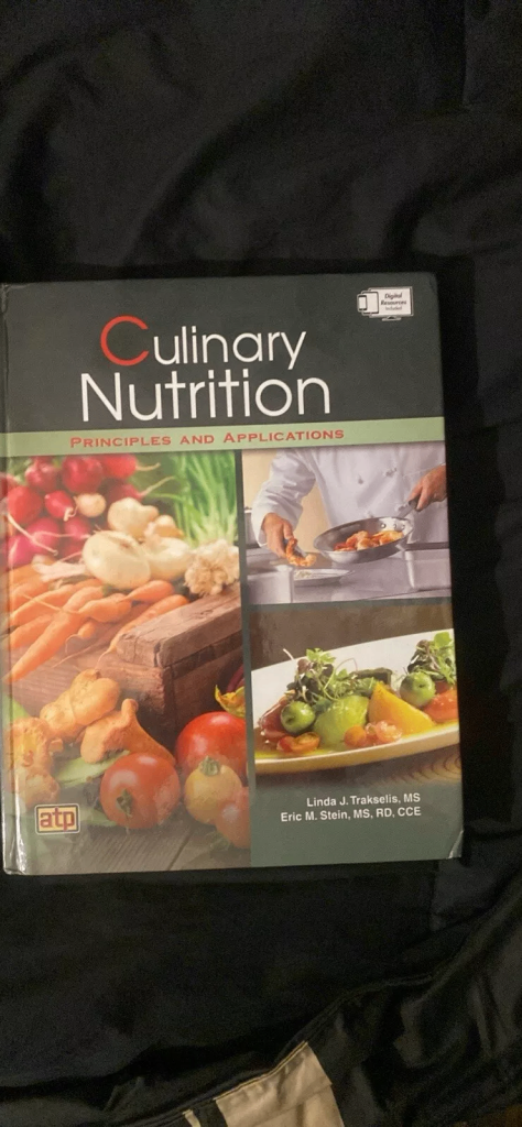Foundation And Nutrition Book New Good Condition Barely Used Culinary Arts Cook