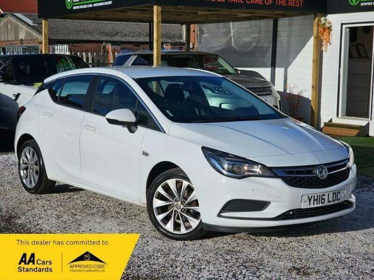 2016 Vauxhall Astra 1.0i Turbo ecoFLEX Tech Line Euro 6 (s/s) 5dr HATCHBACK Petrol Manual