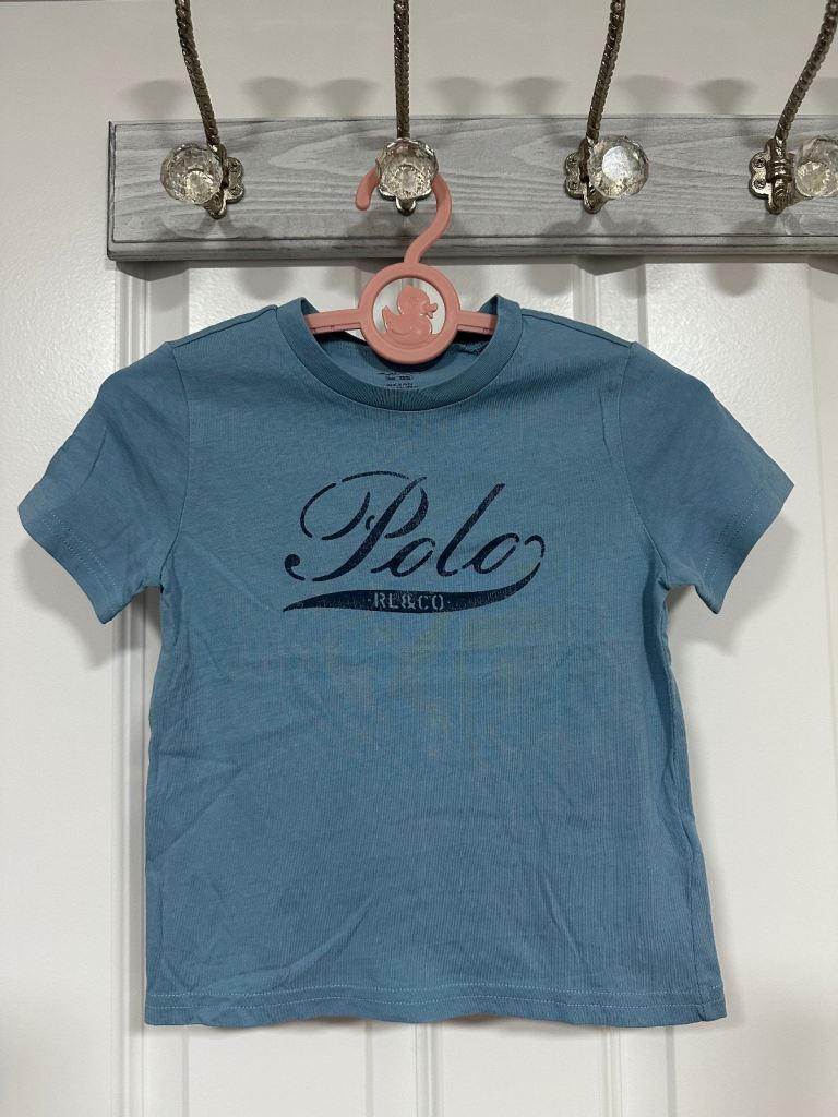 Baby Polo Cotton Jersey Crewneck T-Shirt (24 months)