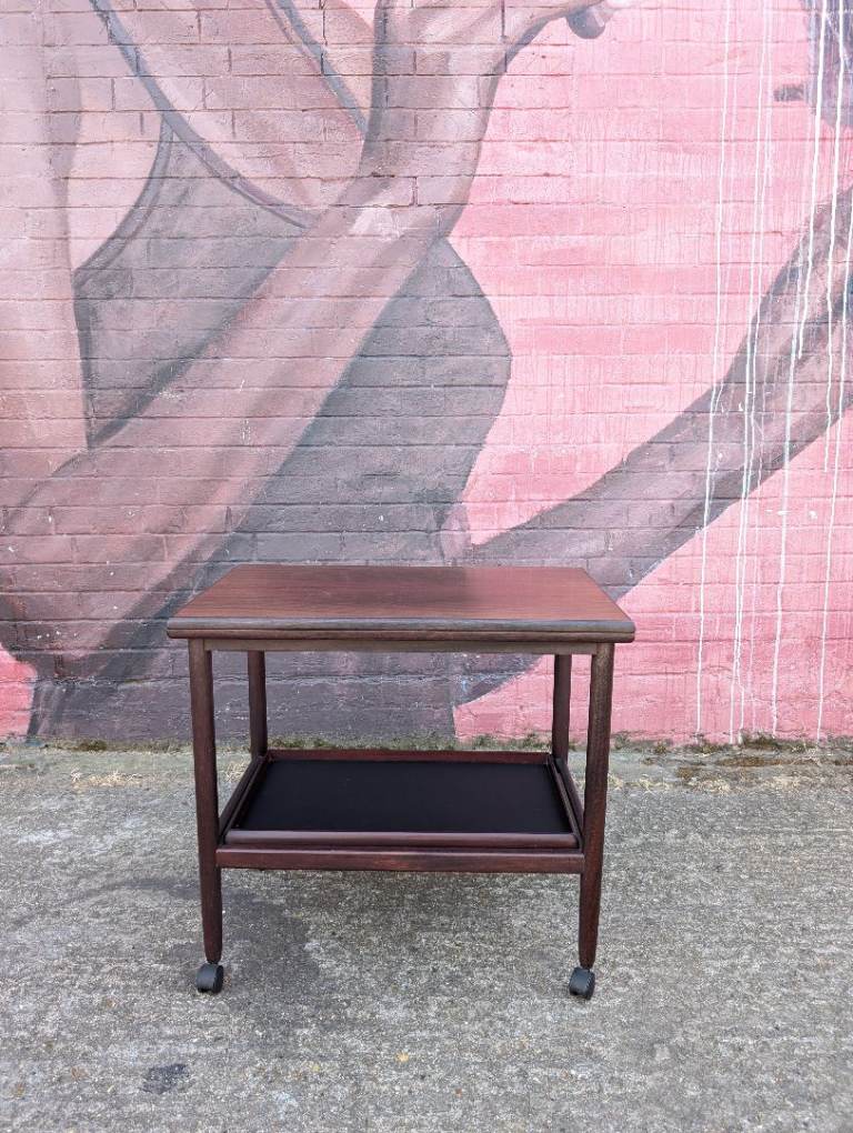 Danish Rosewood Mid Century Trolley by Grete Jalk  