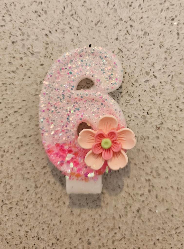 Used birthday candle
