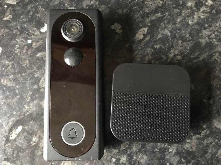HD Smart Wireless Video Doorbell Complete With Chime.