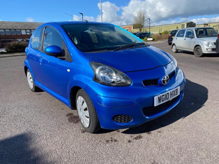 2010 Toyota AYGO 1.0 VVT-i Blue 5dr HATCHBACK PETROL Manual