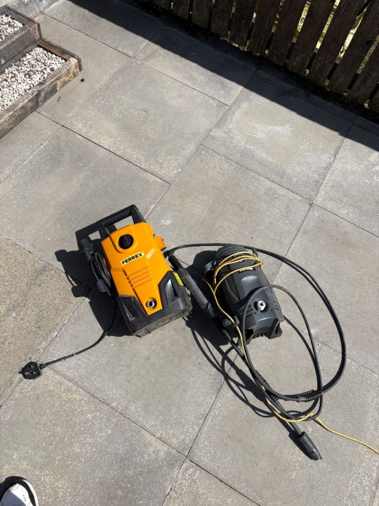 Two free pressure washers
