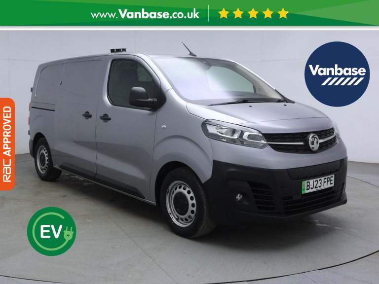 2023 Vauxhall Vivaro Electric 3100 75kWh Prime Panel Van 6dr Electric Auto L1 H1 (7.4kW Charger) ...