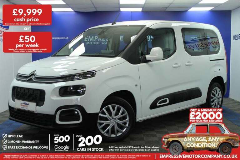 2020 69 CITROEN BERLINGO 1.5 BLUEHDI FEEL M MPV 5DR DIESEL MANUAL EURO 6 (S/S) (