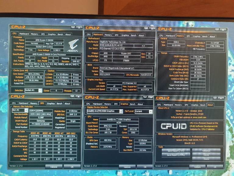 New build Ryzen 5 Gaming PC, 12GB GPU, 16GB Ram, Corsair 4000 Frame Case, ARGB