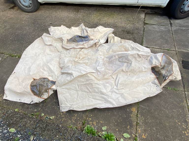 Shetland 498 boat canopy