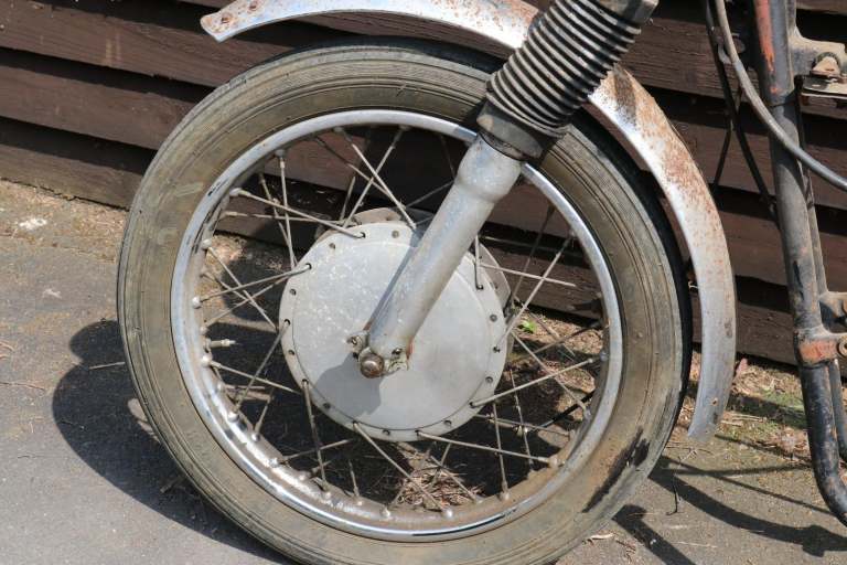 Norton Atlas N15 CS Scrambler c1964 Rolling Chassis 