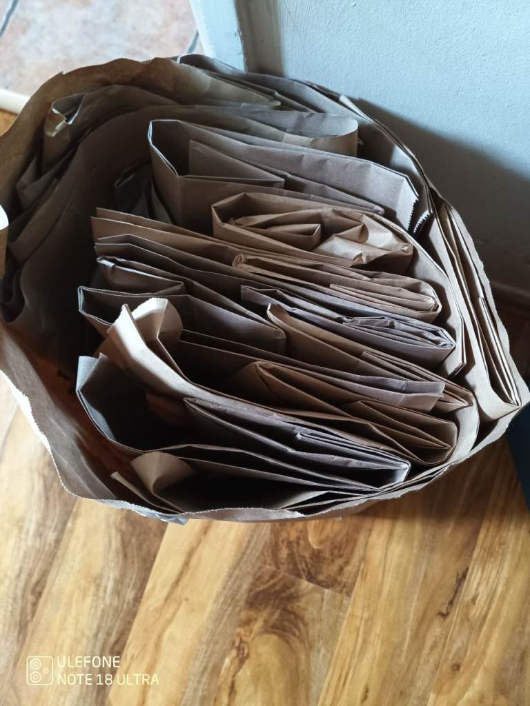 Used Amazon bags