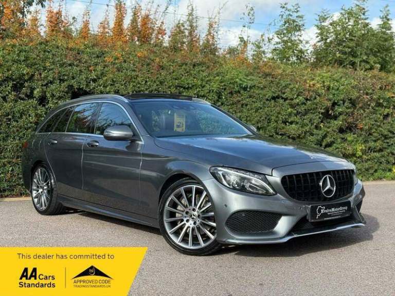 Mercedes-Benz C Class 2.1 C220d AMG Line (Premium Plus) G-Tronic+ Euro 6 (s/s) 5dr Diesel Automatic