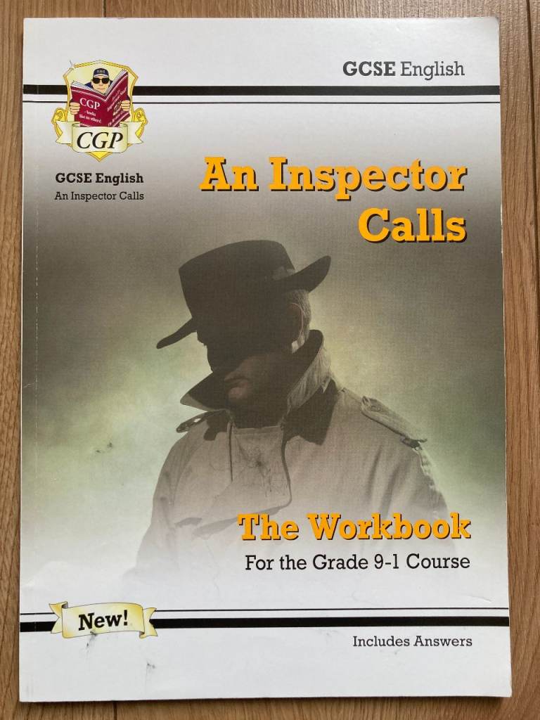 CGP GCSE English - An Inspector Calls Workbook For the Grade 9-1 Course 