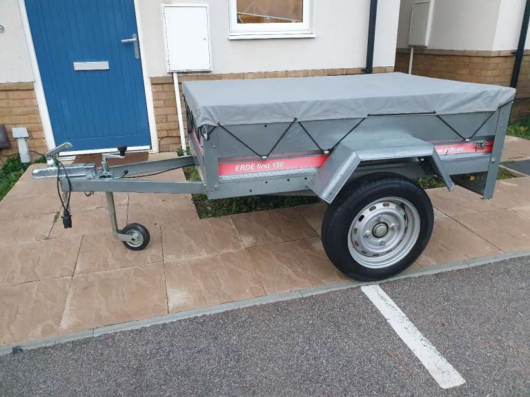 Erde First 150 Trailer with cover
