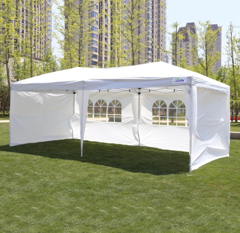 3 x 6m Pop Up White Gazebo