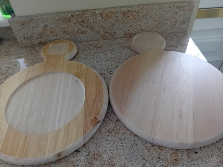 Wooden chopping boards