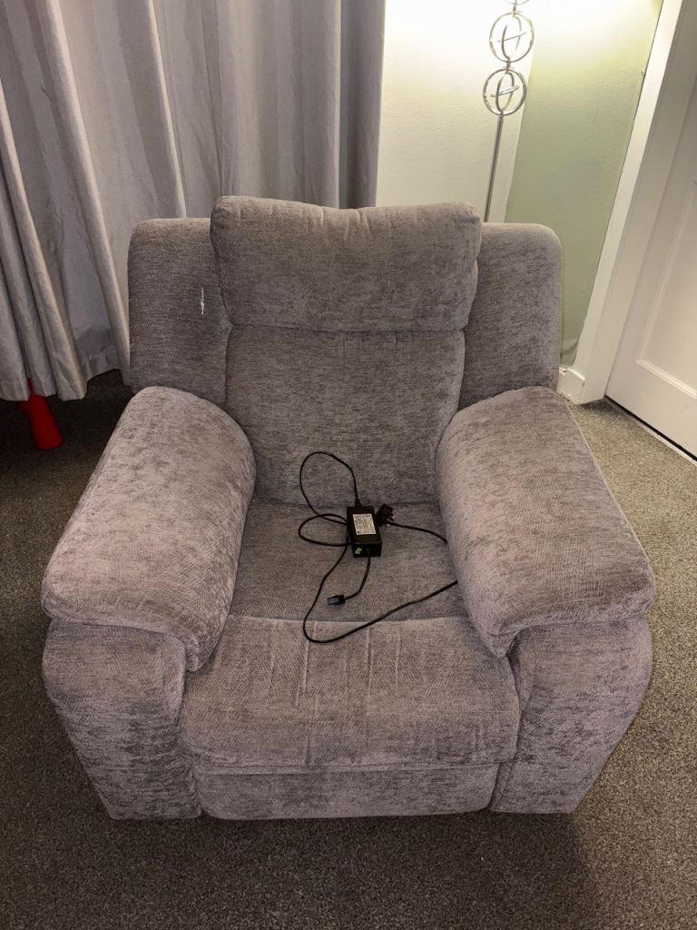 Grey armchair 