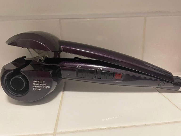 Automatic Hair Curler – Purple, Good Condition