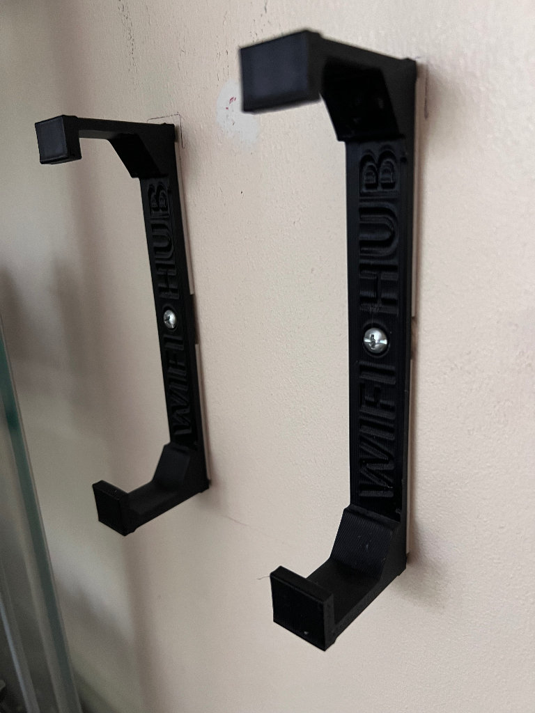 Router wall mount bracket holder 