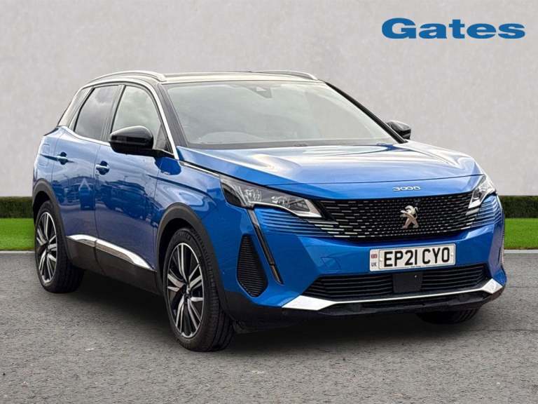 2021 Peugeot 3008 5Dr GT 1.6 Hybrid4 300PS Auto Estate Petrol Parallel PHEV Automatic