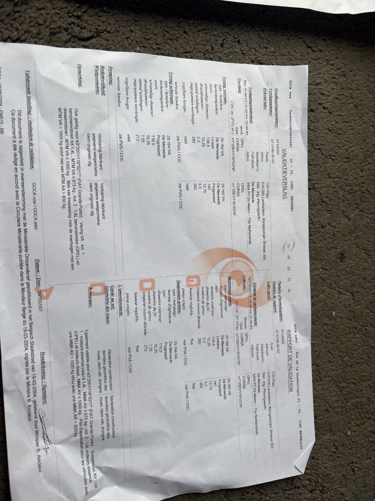 Lowering springs  corsa . 